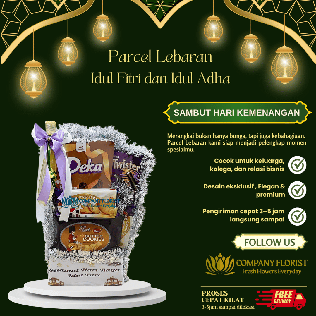 Parcel Snack Lebaran Harga Murah Tampilan Mewah